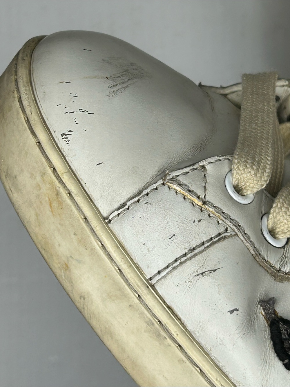 Gucci Ace Sneaker Embroidered Snake Size 9.5G / 10 US Mens - Picture 7 of 9